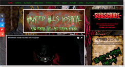 Desktop Screenshot of hauntedhillshospital.com